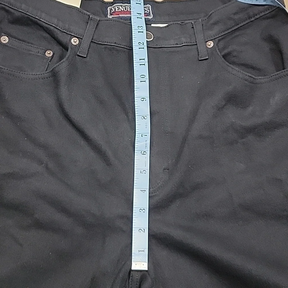 Avenue Blues. Black Jeans, Size 18 Average.  Stretch.  NEW with Tag - Picture 5 of 14